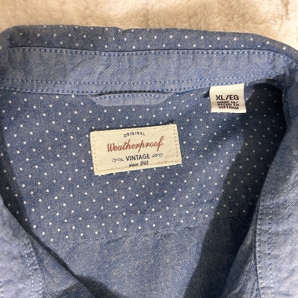 Weatherproof Blue Blouse with Soft Fabric and Relaxed Fit - Picture 2 of 6